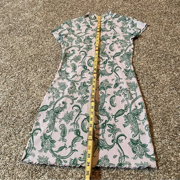 Urban Outfitters Paisley Mini Dress Size Medium - Picture 9 of 12